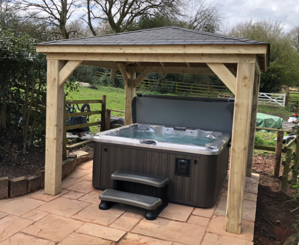 Do Gazebos Work With Hot Tubs?