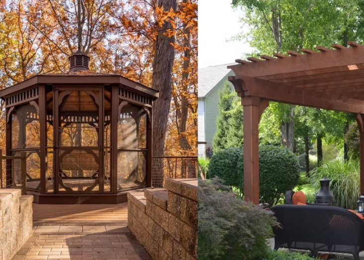 What's the Difference Between a Pergola and a Gazebo?